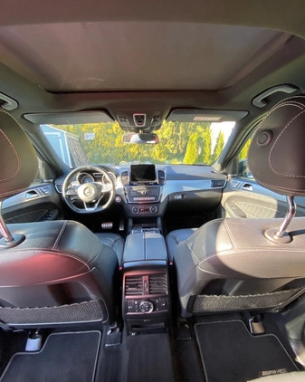Mercedes-Benz GLE cena 195300 przebieg: 124800, rok produkcji 2016 z Warszawa małe 407